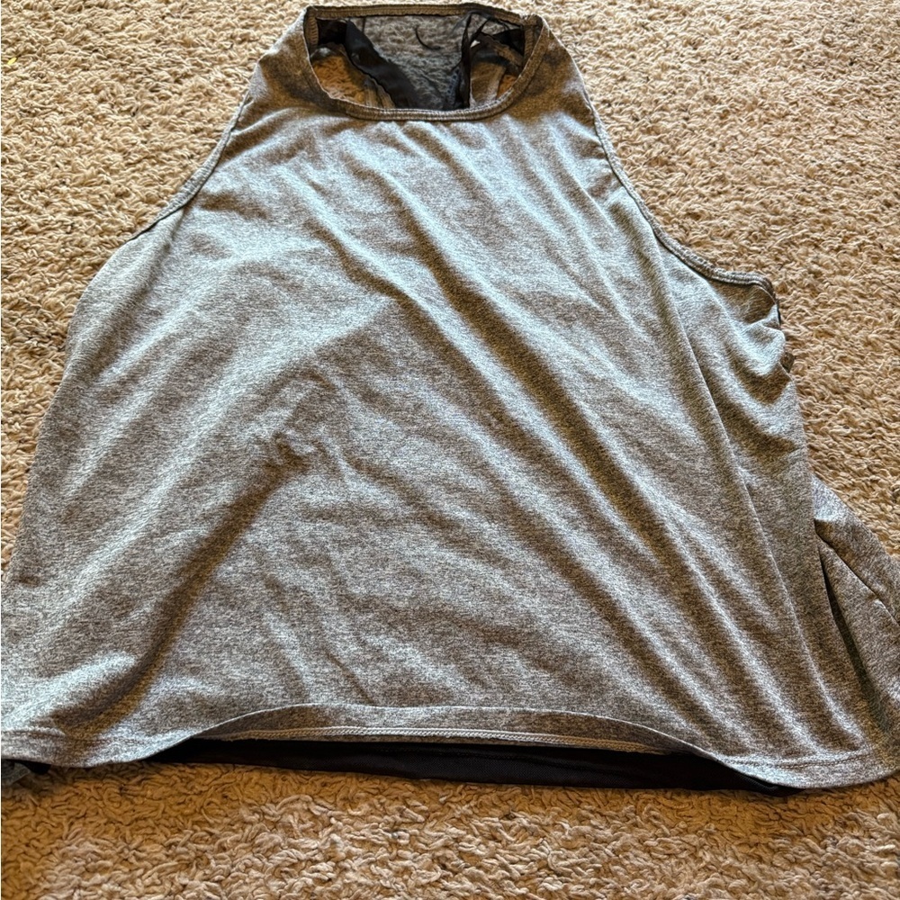 SHEIN Charcoal Sleeveless Top